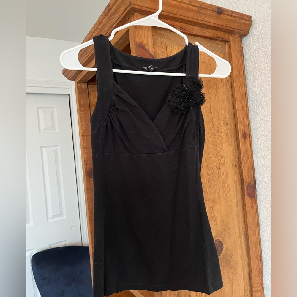 Black Express sleeveless top
